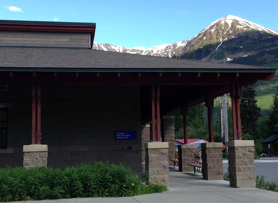 US Post Office Girdwood, Alaska