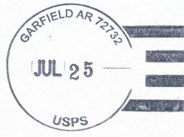 US Post Office Garfield, Arkansas