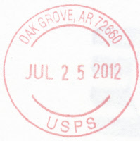 US Post Office Oak Grove, Arkansas