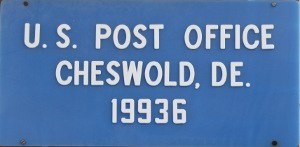 US Post Office cheswold, Delaware