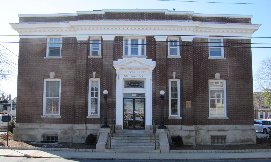 US Post Office Lewes, Delaware