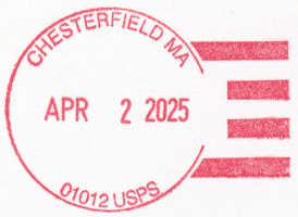 US Post Office Chesterfield, Massachusetts