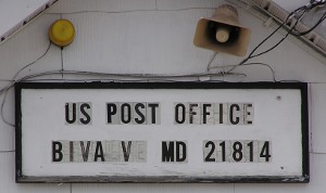 US Post Office Bivalve, Maryland