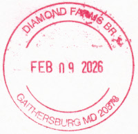 US Post Office Diamond Farms, Maryland