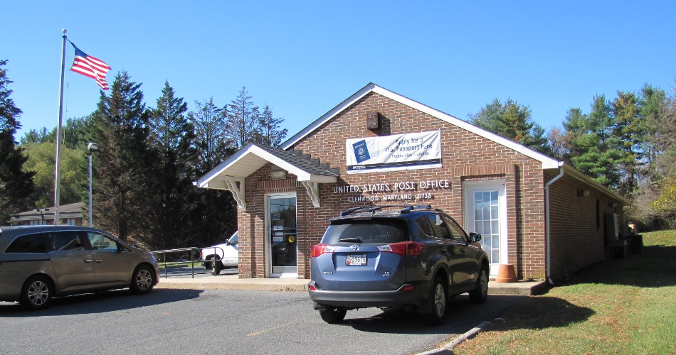 US Post Office Glenwood, Maryland