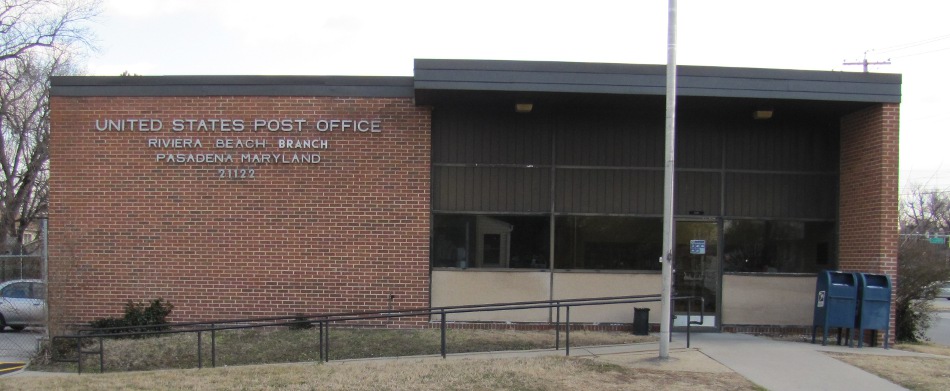 US Post Office Riviera Beach, Maryland