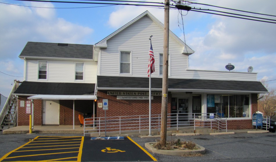 US Post Office Whiteford, Maryland