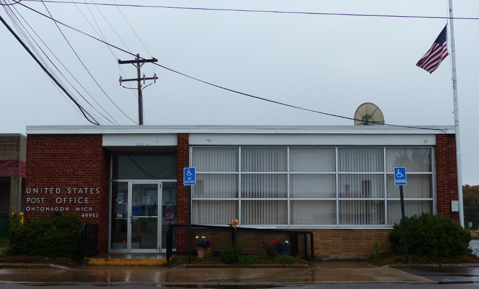 US Post Office Ontonagon, Michigan