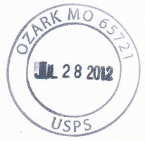 US Post Office Ozark, Missouri