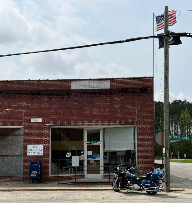 US Post Office Falkland, North Carolina