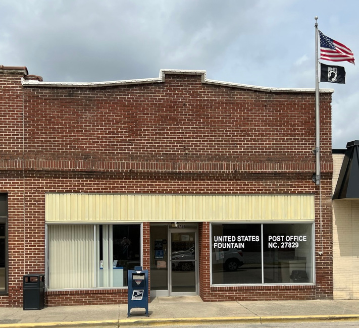 US Post Office Fountain, North Carolina