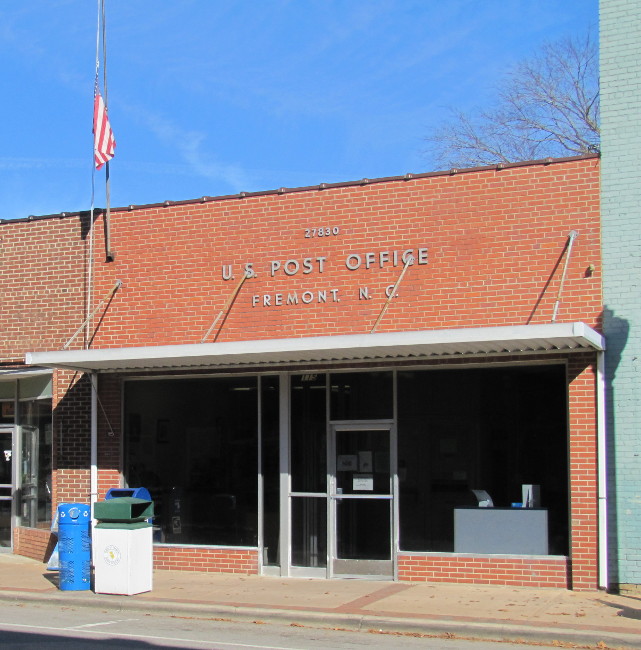 US Post Office Fremont, North Carolina