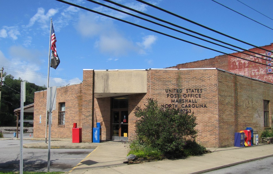 US Post Office Marshall, North Carolina
