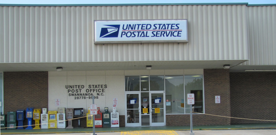 US Post Office Swannanoa, North Carolina