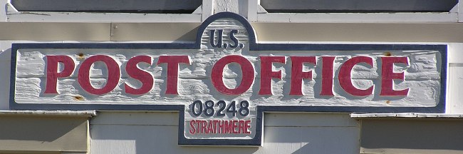 US Post Office Strathmere, New Jersey