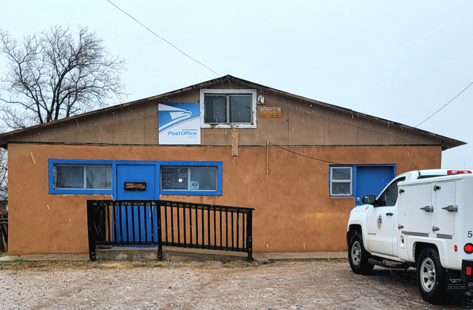 US Post Office Photo Tesuque, New Mexico