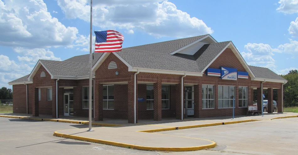 US Post Office Colcord, Oklahoma