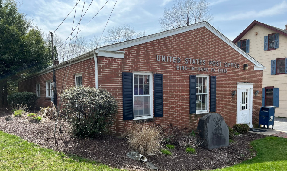 US Post Office Bird In Hand, Pennsylvania