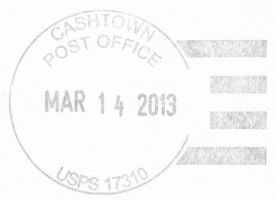 US Post Office Cashtown, Pennsylvania