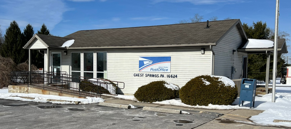 US Post Office Chest Springs  , Pennsylvania