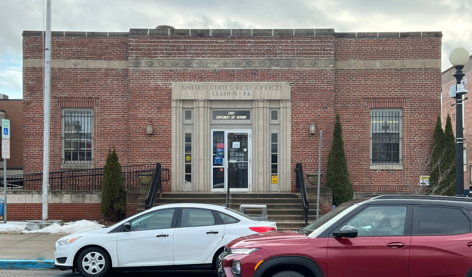 US Post Office Clarion , Pennsylvania