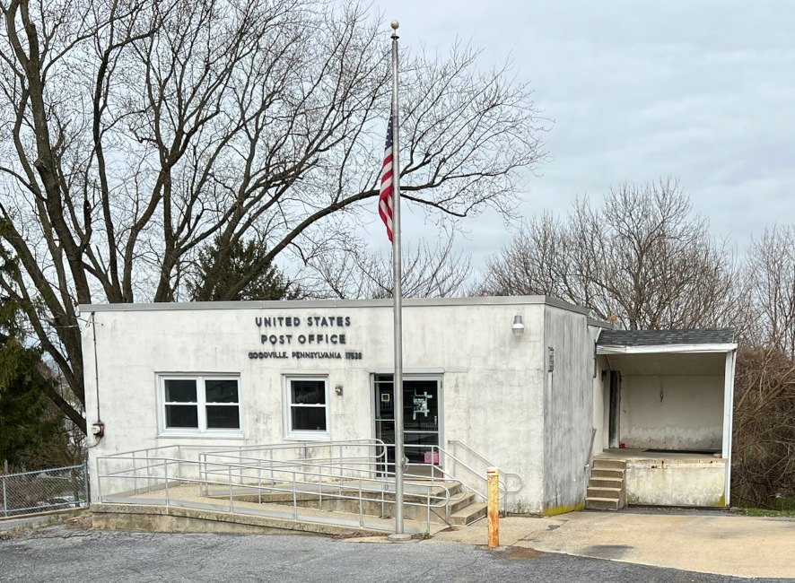 US Post Office Goodville, Pennsylvania