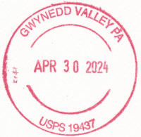 US Post Office Gwynedd Valley, Pennsylvania