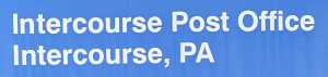 US Post Office Intercourse, Pennsylvania