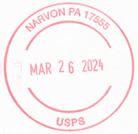 US Post Office Narvon, Pennsylvania