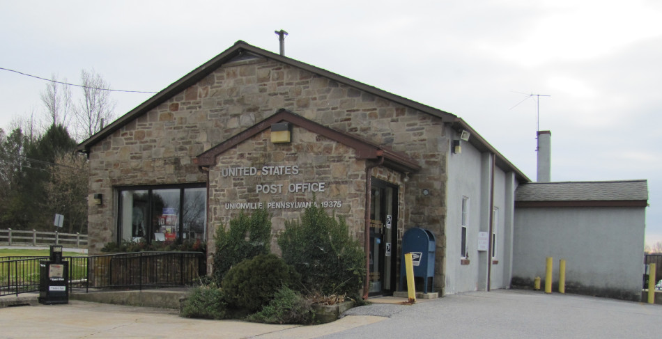 US Post Office Unionville, Pennsylvania