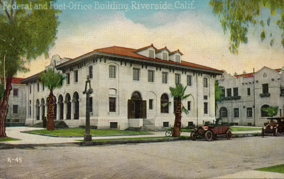 Los Angeles, California Post Office Post Card