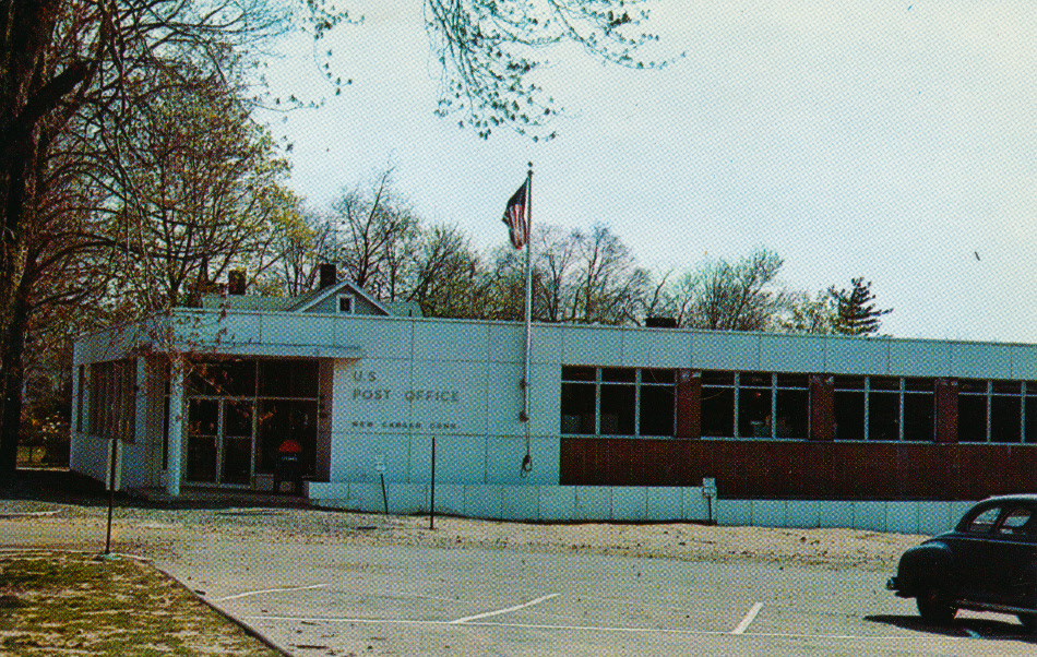 New Cannan, Connecticut Post Office Post Card
