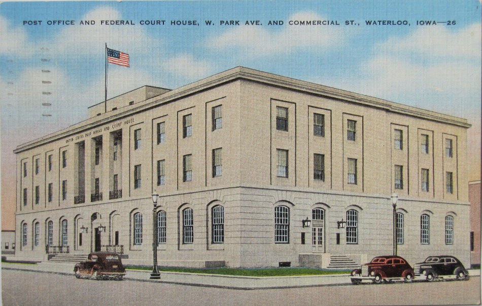 Waterloo Iowa Post Office Photo