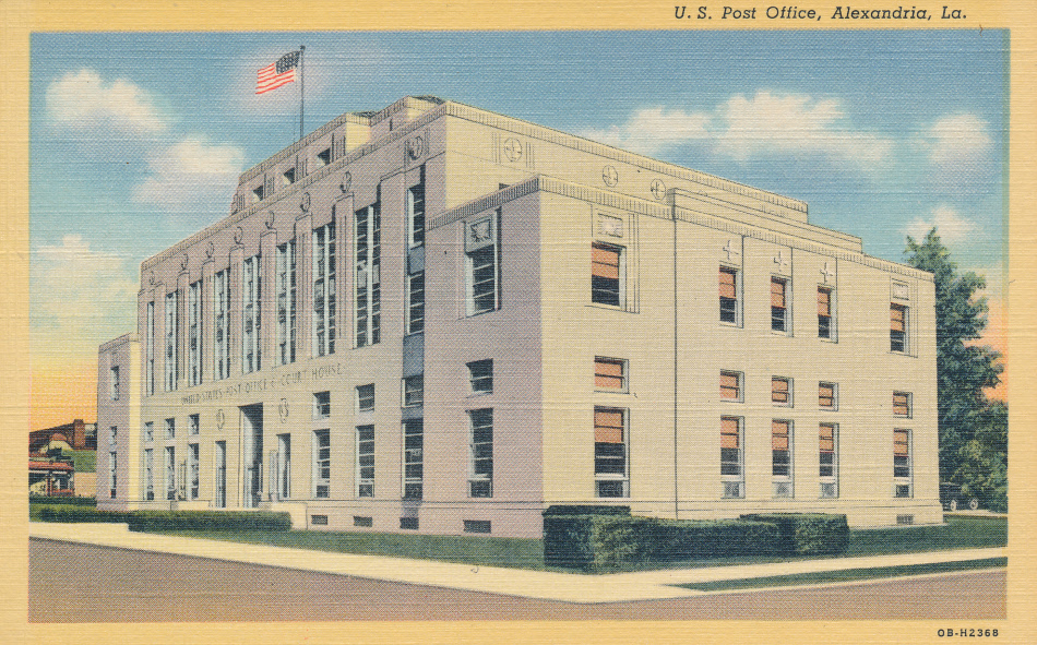 New Orleans, Louisiana Post Office Post Card