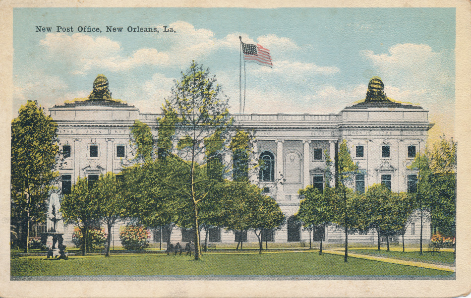 New Orleans, Louisiana Post Office Post Card
