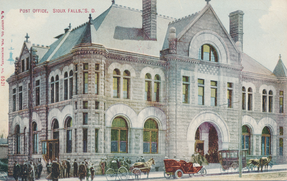 Sioux Falls, South Dakota Post Office Photo