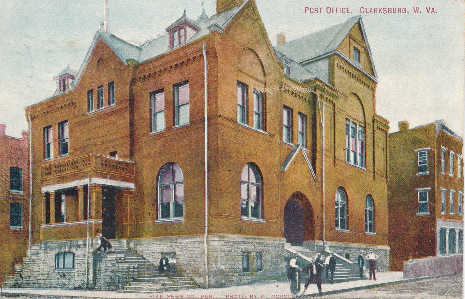 Clarksburg, West Virginia Post Office Photo