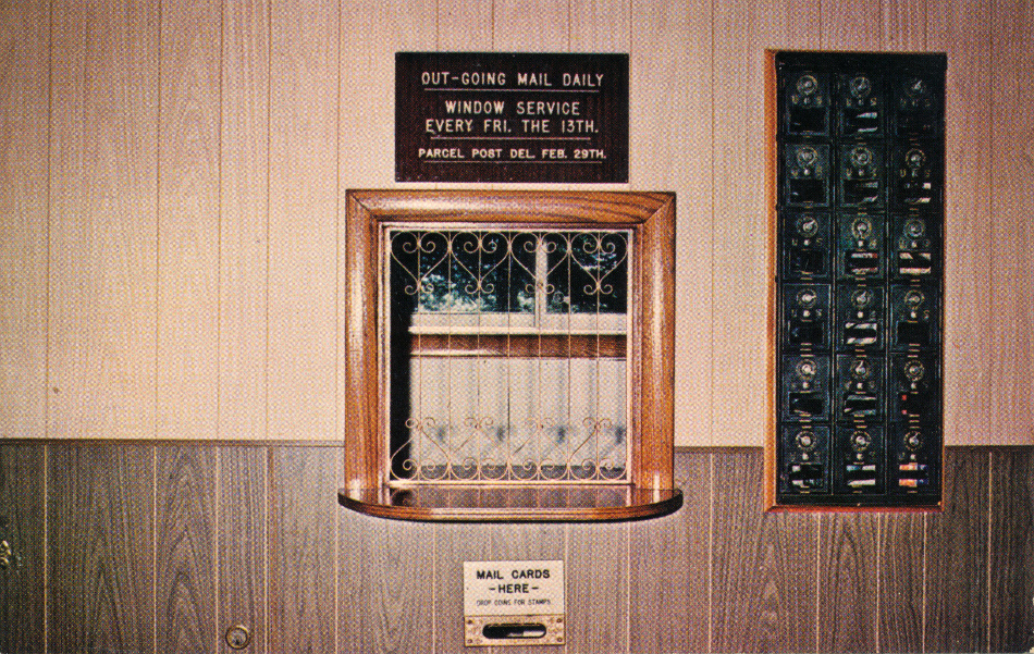 Silver Lake, West Virginia Post Office Post Card