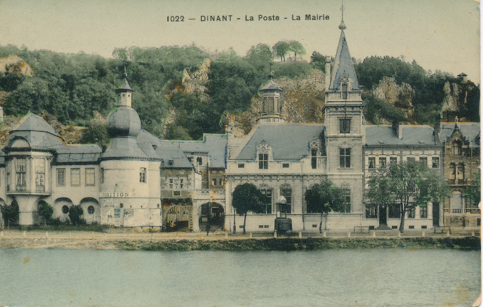 Dinant, Belgium Post Office Post Card