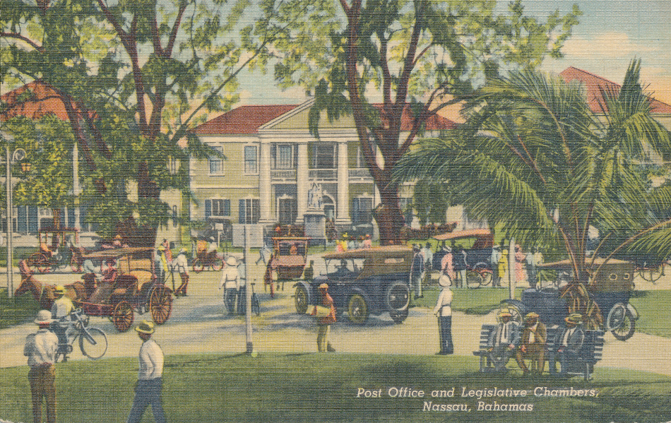 Bahamas, Nassau Post Office Post Card