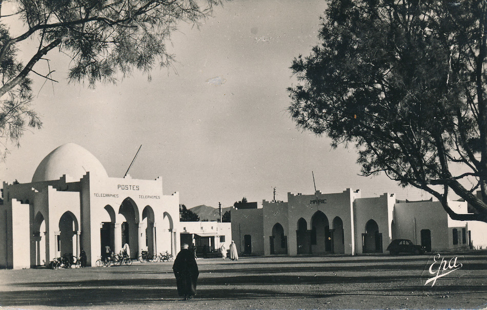 Colomb Bechar, Algeria Post Office Post Card