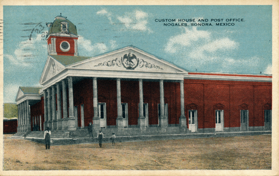 Nogales,   Post Office Post Card
