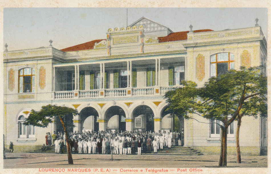 Mozambique, Lourenco Marques Post Office Post Card