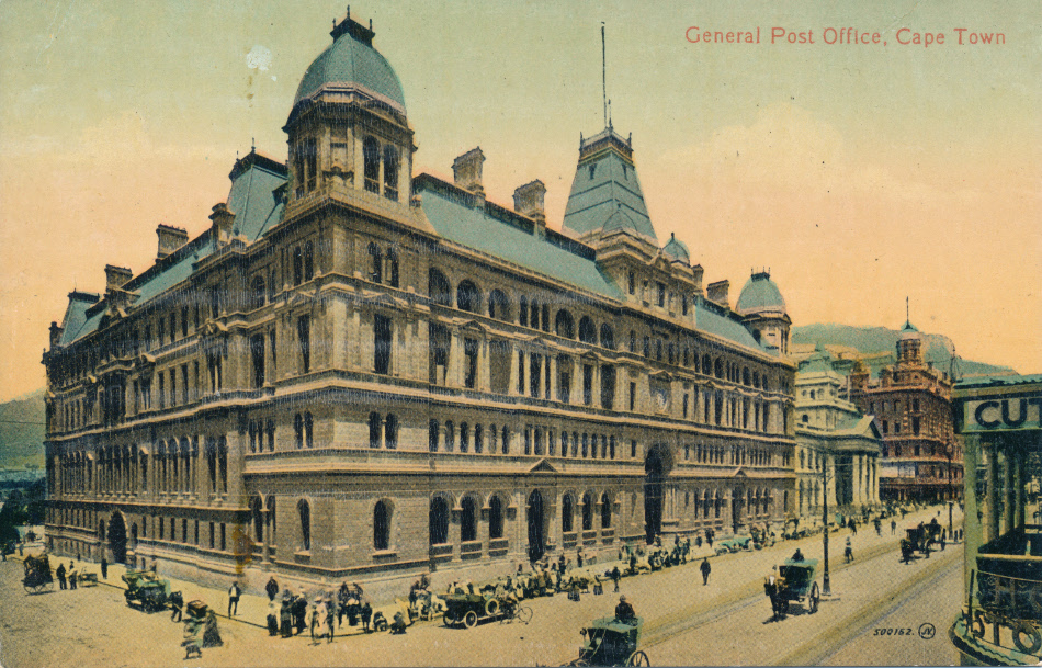 Cape Town, South Africa Post Office Post Card