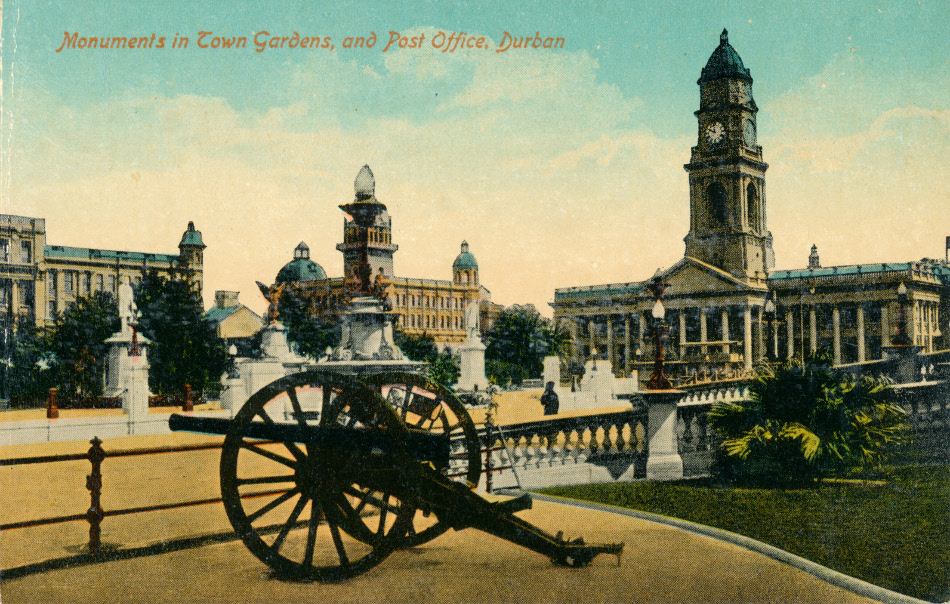 Durban, South Africa Post Office Post Card