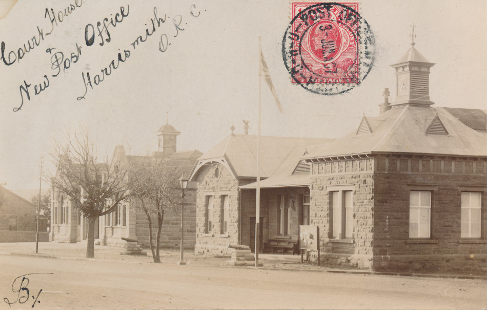 Harrismith, South Africa Post Office Post Card