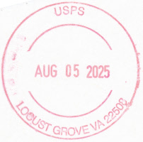 US Post Office Locust Grove, Virginia