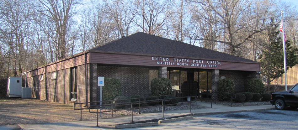 US Post Office Bat Cave, North Carolina