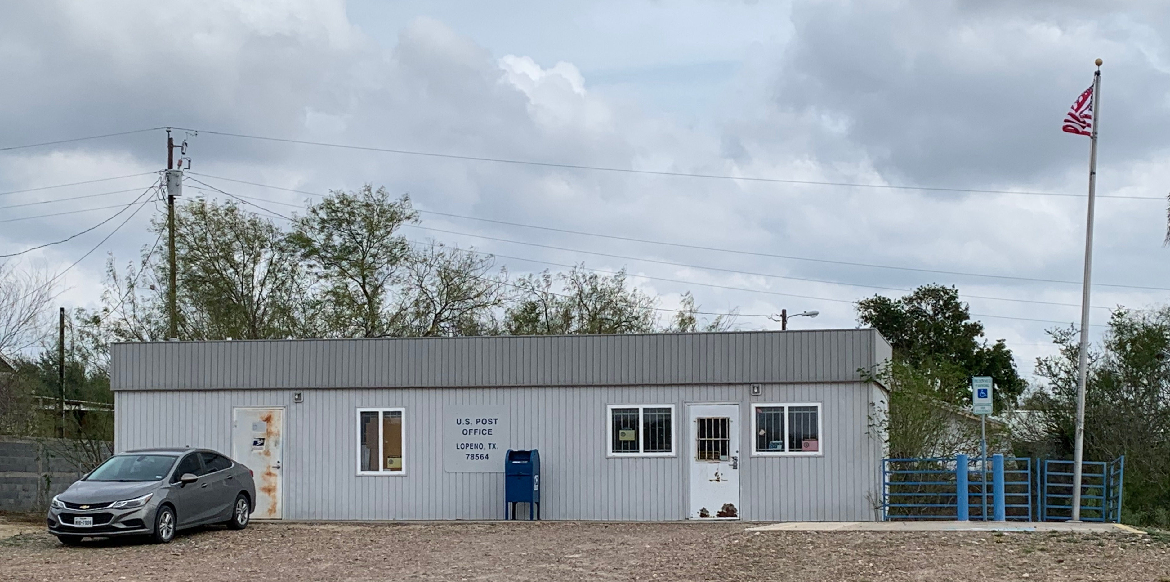 US Post Office Lopeno, Texas