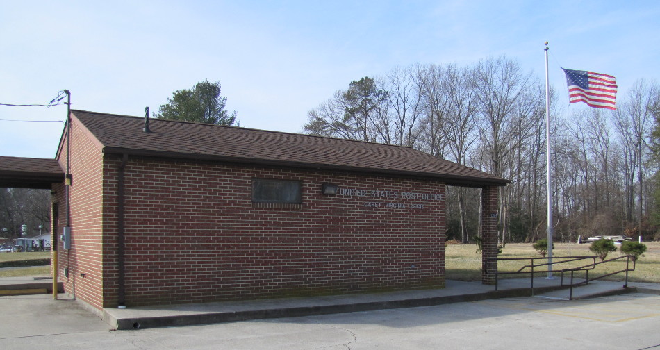 US Post Office Caret, Virginia